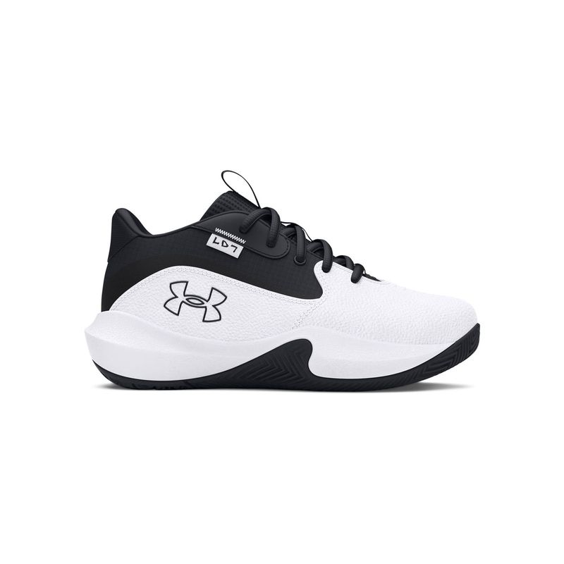UNDER ARMOUR - Zapatillas Basketball Lckdown7 niño Blanco UNDER ARMOUR
