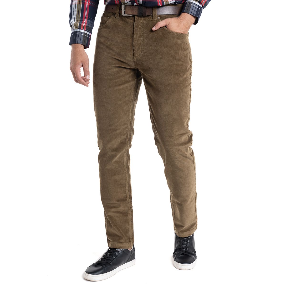 POTROS - Pantalón Cotelé Castilla Hombre Algodón Slim POTROS