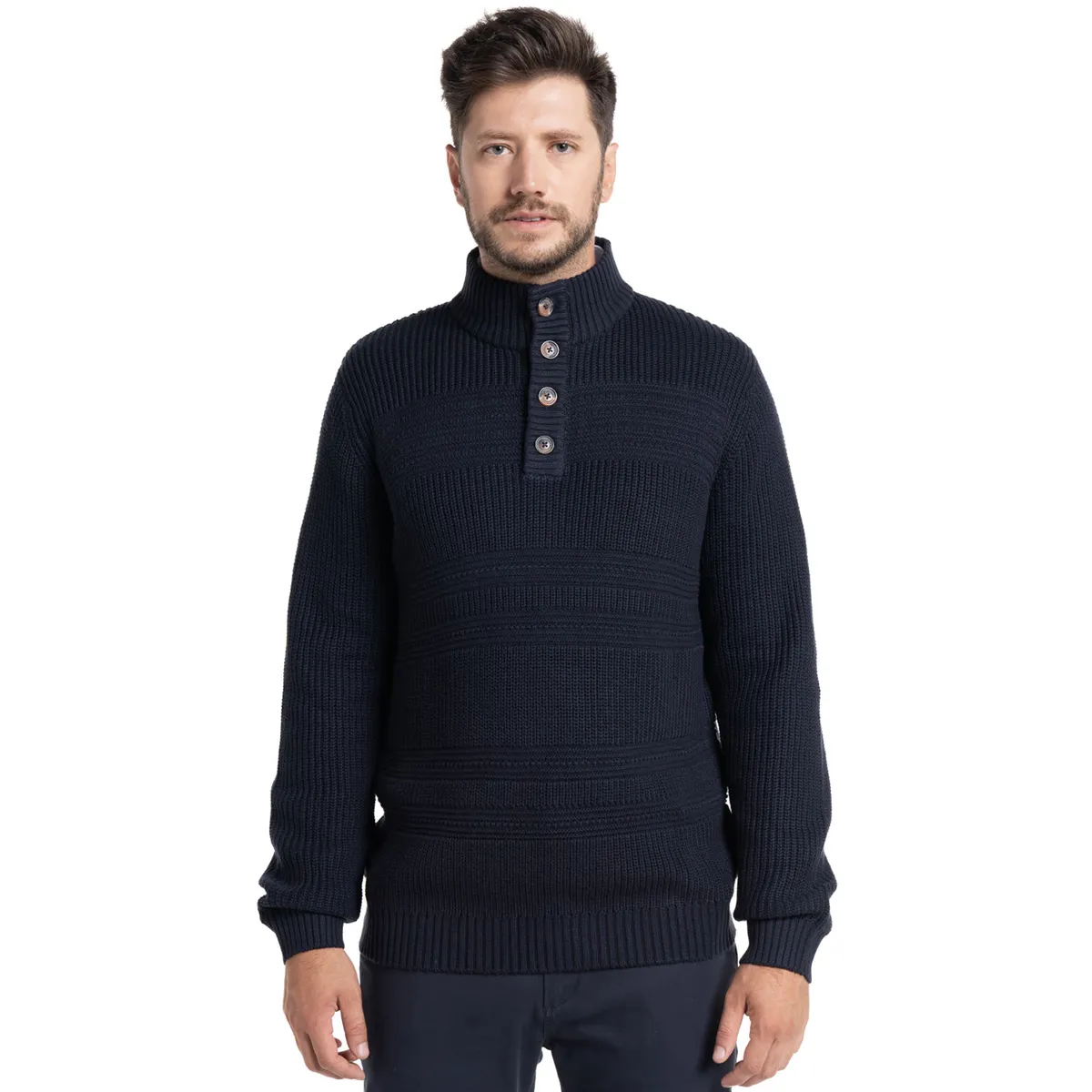 POTROS - Sweater Half button Girona POTROS