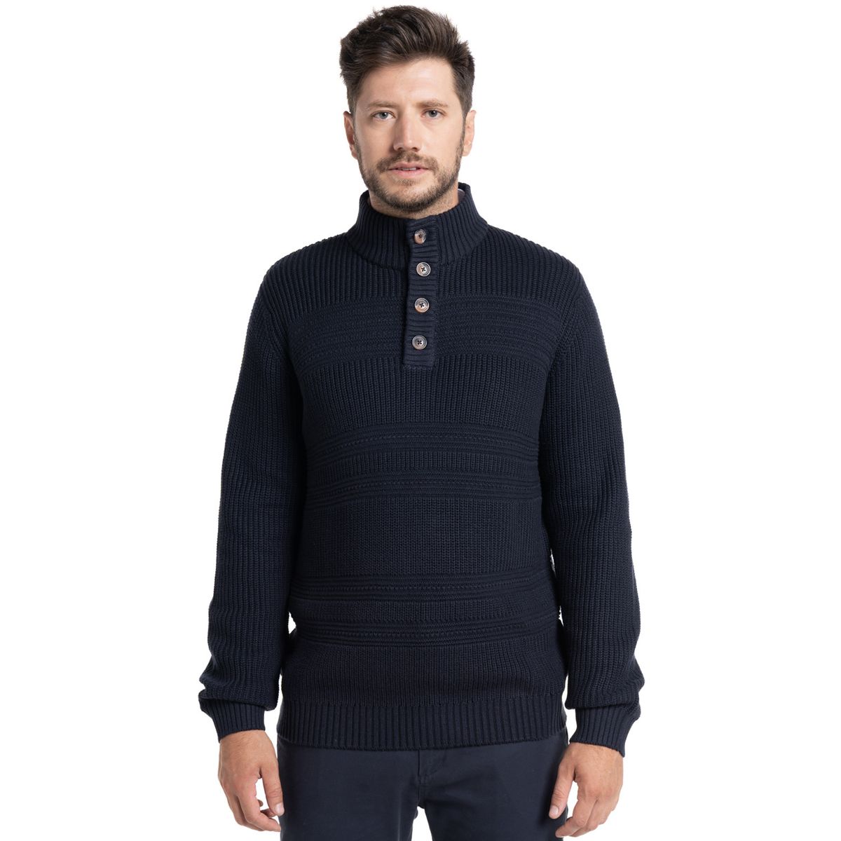 POTROS - Sweater Half button Girona POTROS