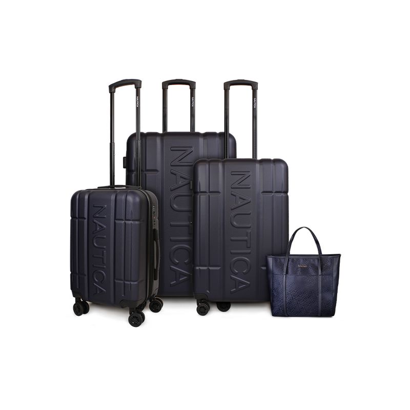 NAUTICA - Set 3 Maletas Amsterdam S+M+L + Cartera Leeway azul Nautica