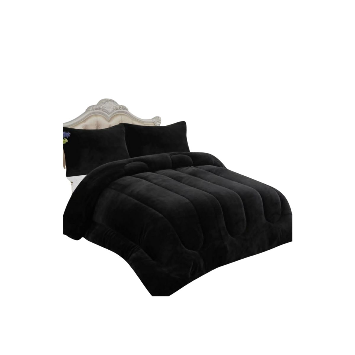 GENERICO - Cobertor Chiporro Liso 2 Plazas Invierno Plush 250X230cm