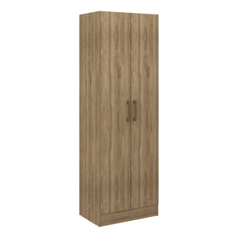 GENERICO - Clóset Classic 2 Puertas con 5 Estantes y Diseño Elegante