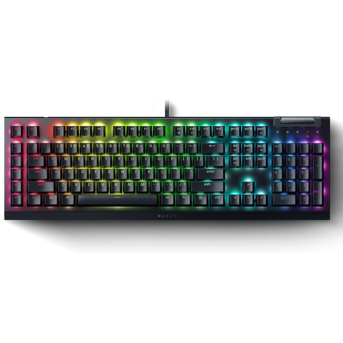 RAZER - Teclado Gamer - Razer BlackWidow V4 X Yellow Switches USB