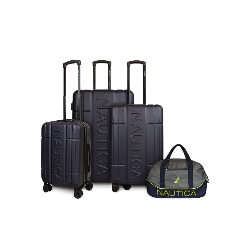 NAUTICA - Set 3 Maletas Amsterdam S+M+L + Bolso Mannar gris Nautica