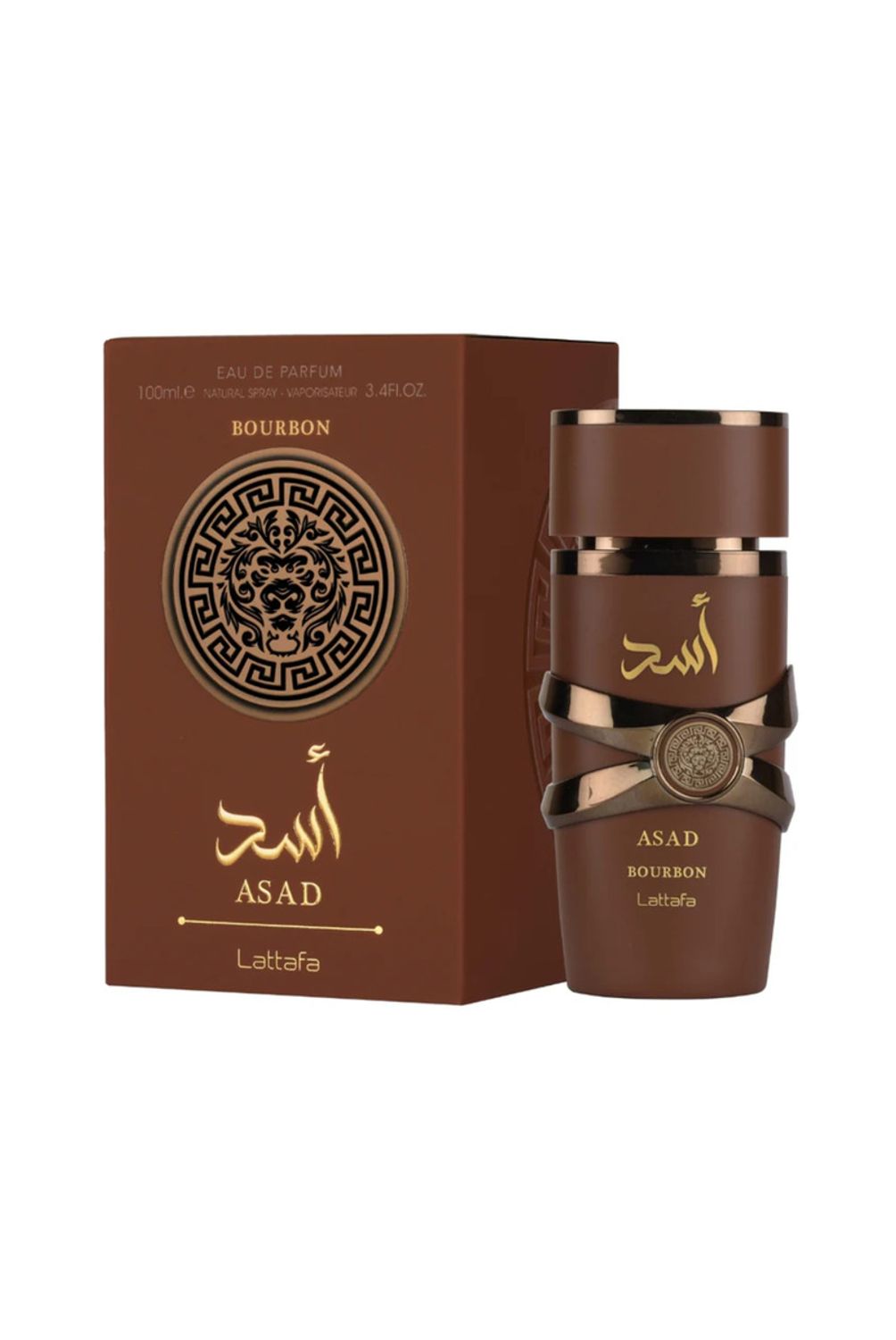 LATTAFA Perfume Asad Bourbon Lattafa EDP Hombre 100 ml | Falabella