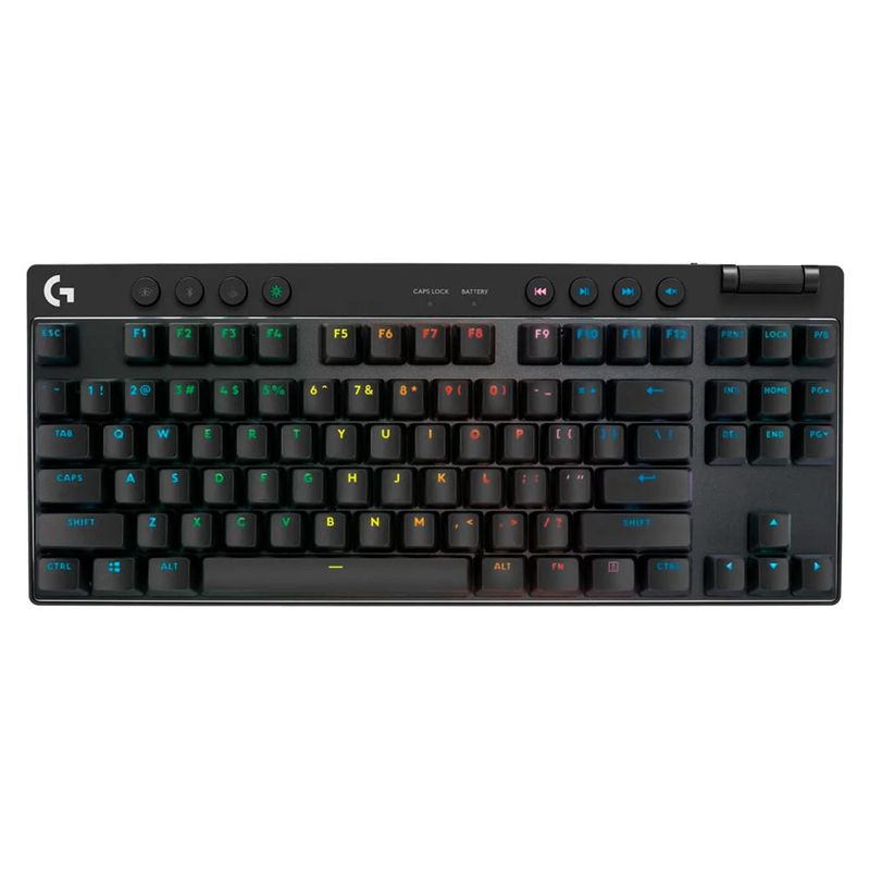 LOGITECH - Teclado Logitech G Pro X TKL Lightspeed Inalámbrico Negro