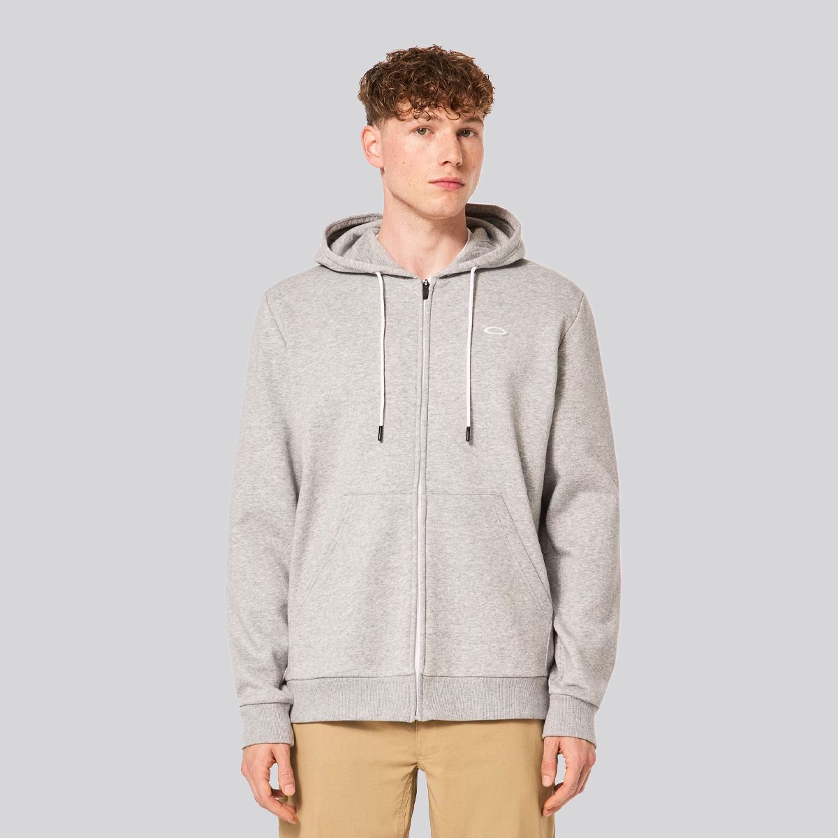 OAKLEY - Polerón Hombre Relax Full Zip 2.0 Oakley New Granite Heather