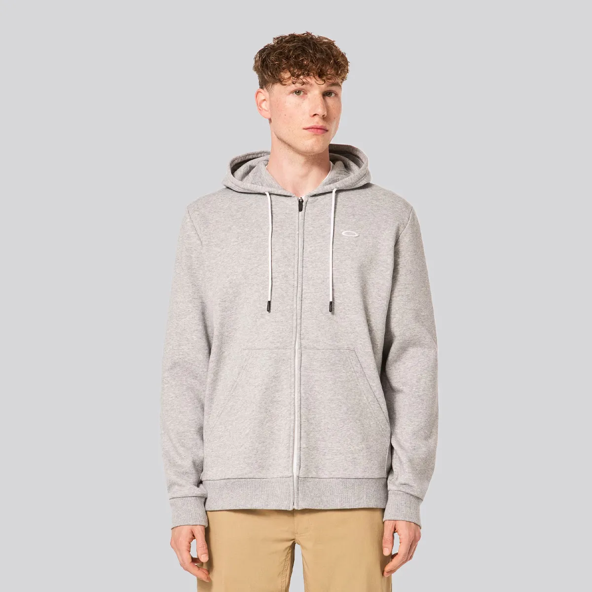 OAKLEY - Polerón Hombre Relax Full Zip 2.0 Oakley New Granite Heather
