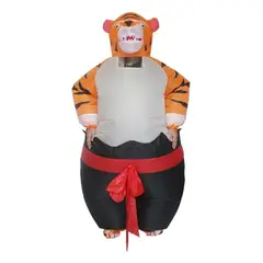 GENERICO - Disfraz Inflable de Tigre para Fiesta, Diversión Garantizada