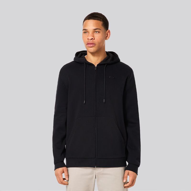 OAKLEY - Polerón Hombre Relax Full Zip 2.0 Oakley Blackout.