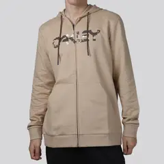 OAKLEY - Polerón Hombre Teddy Full Zip Humus/Tiger Mint camo