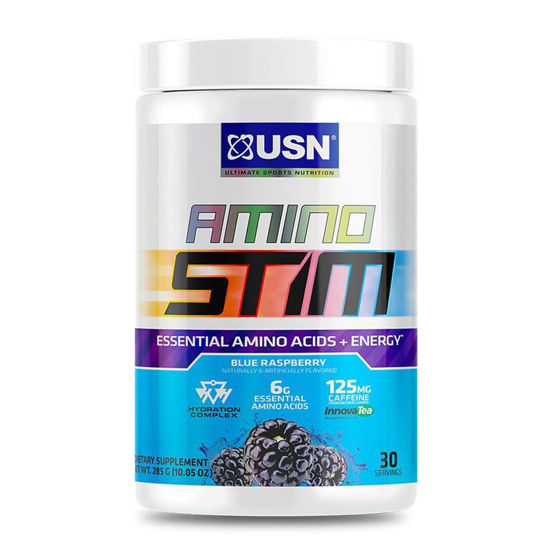 USN - Amino Stim USN 30 servicios - BLUE RASPBERRY