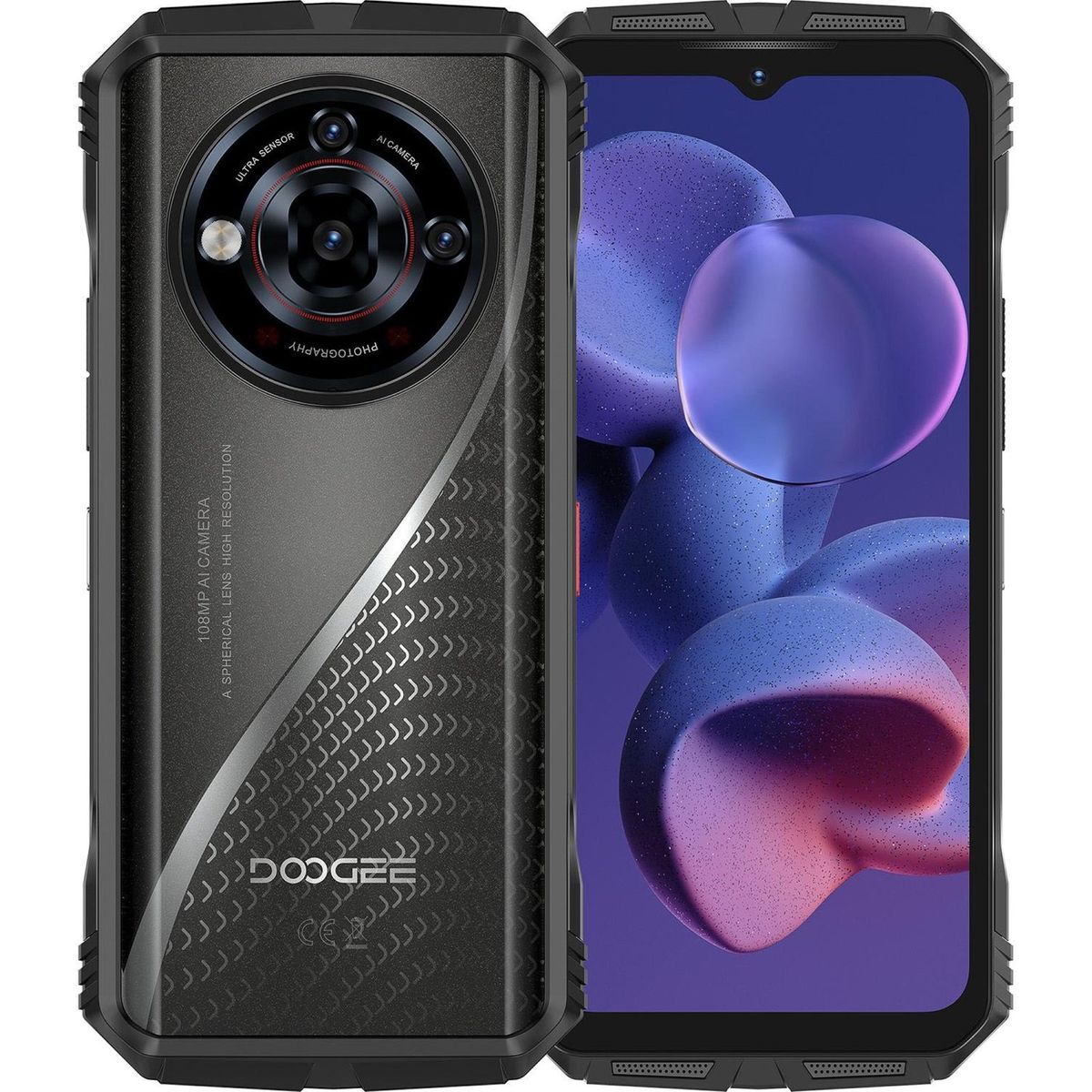 DOOGEE - DOOGEE S118 Pro - Smartphone Rugerizado con 24GB RAM y Cámara de 108MP