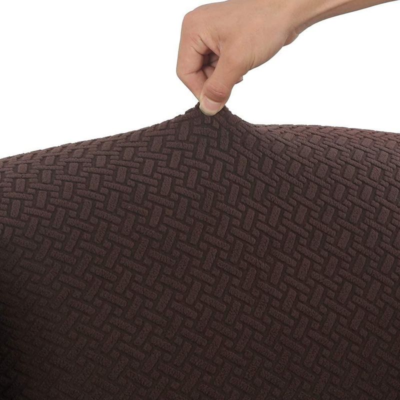GENERICO - Funda Texturizada Gruesa para Sofá 3+1+1 Apta para Lavado