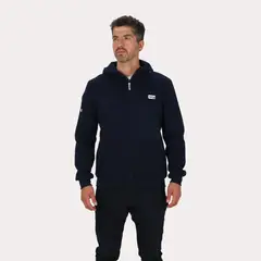 GANGSTER - Poleron Full Zipper Fleece Streetline Azul Marino