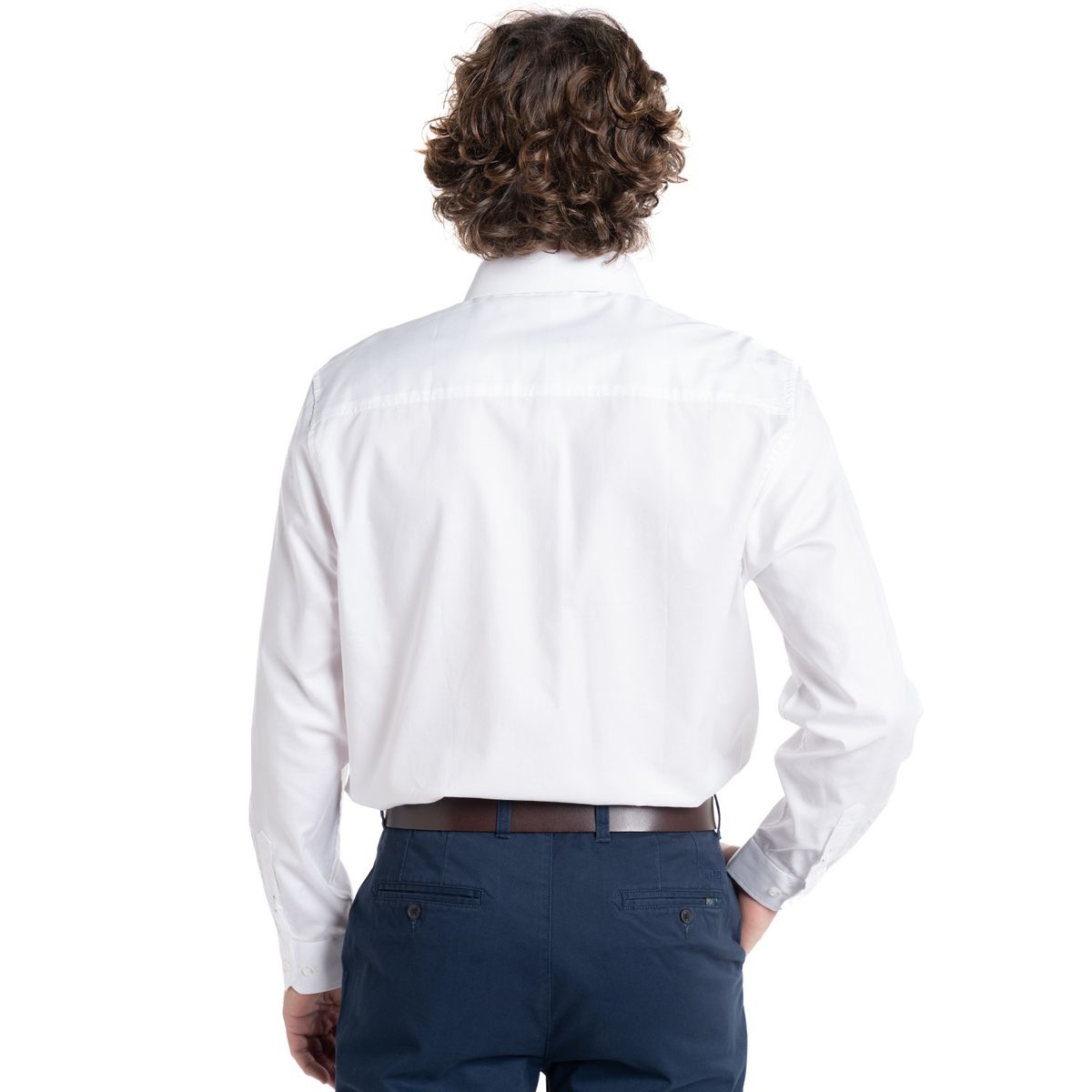 MCGREGOR - Camisa Hombre Manga Larga Jacquard Harlem Algodon Slim Fit MCGREGOR