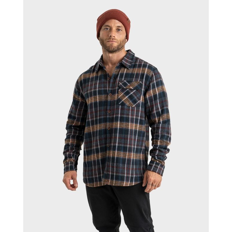 GNOMO - Camisa Franela Askim Hombre Gnomo