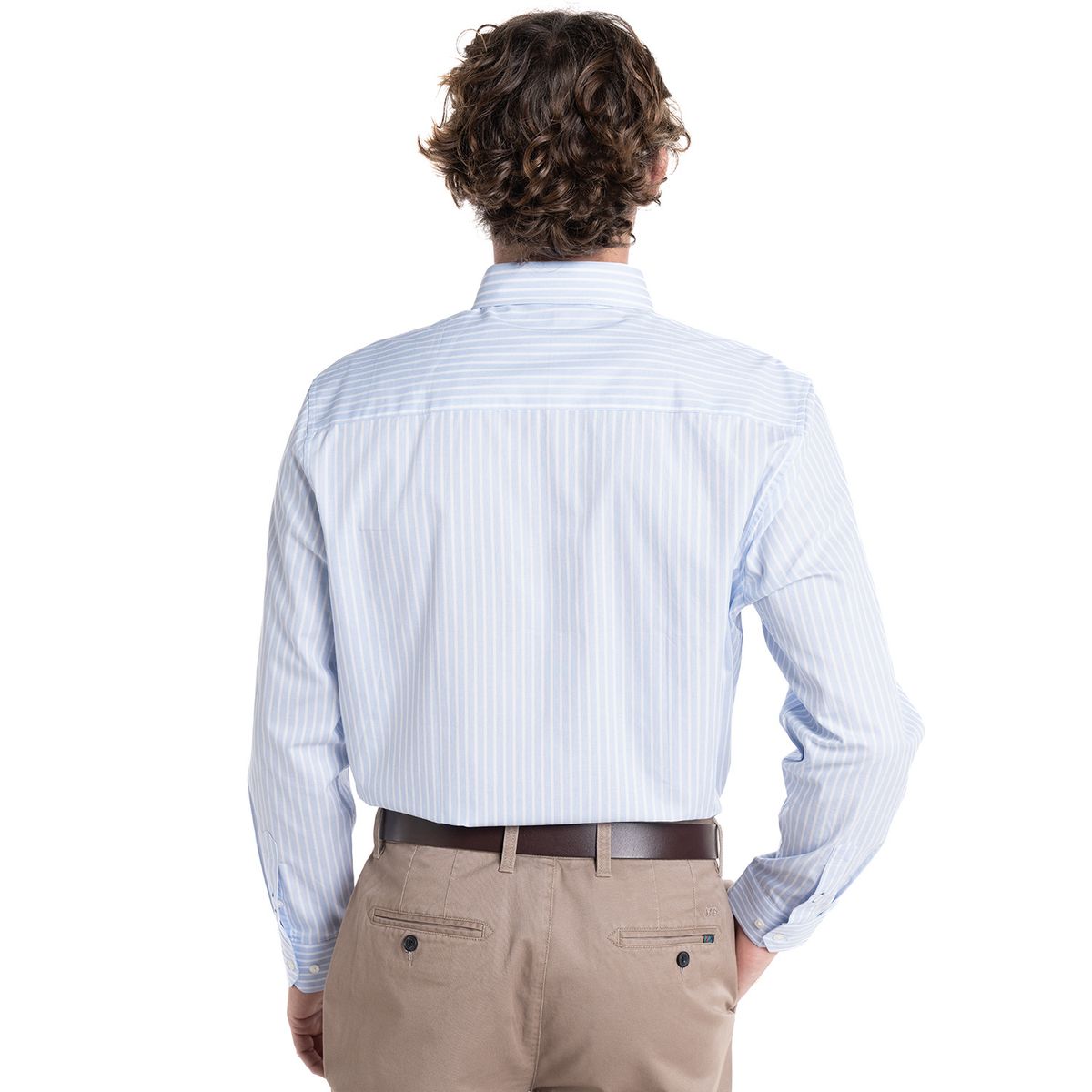 MCGREGOR - Camisa Hombre Manga Larga Rockefeller Algodon Slim Fit MCGREGOR
