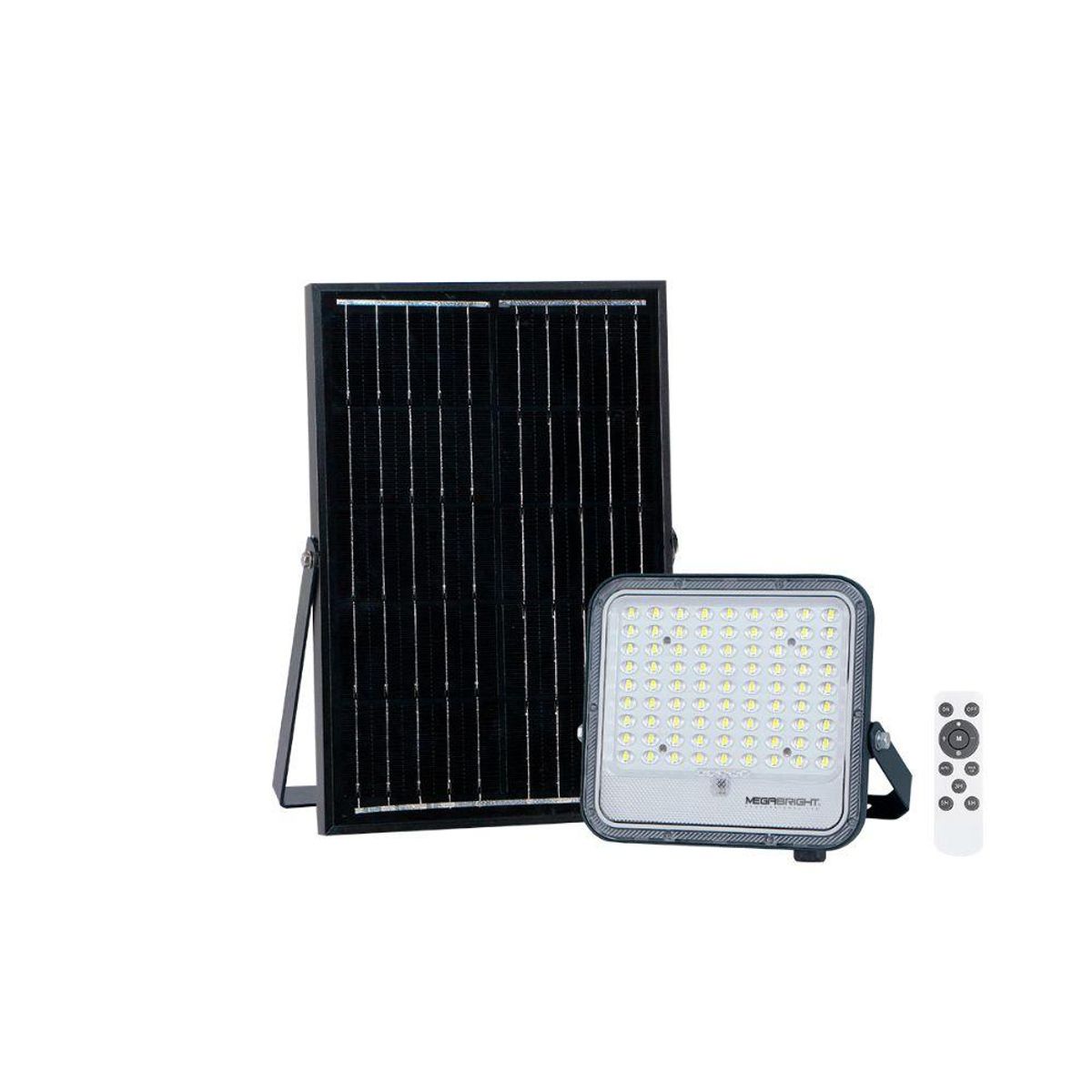 BOSCO - FOCO PROYECTOR SOLAR LED MAS PANEL 100W