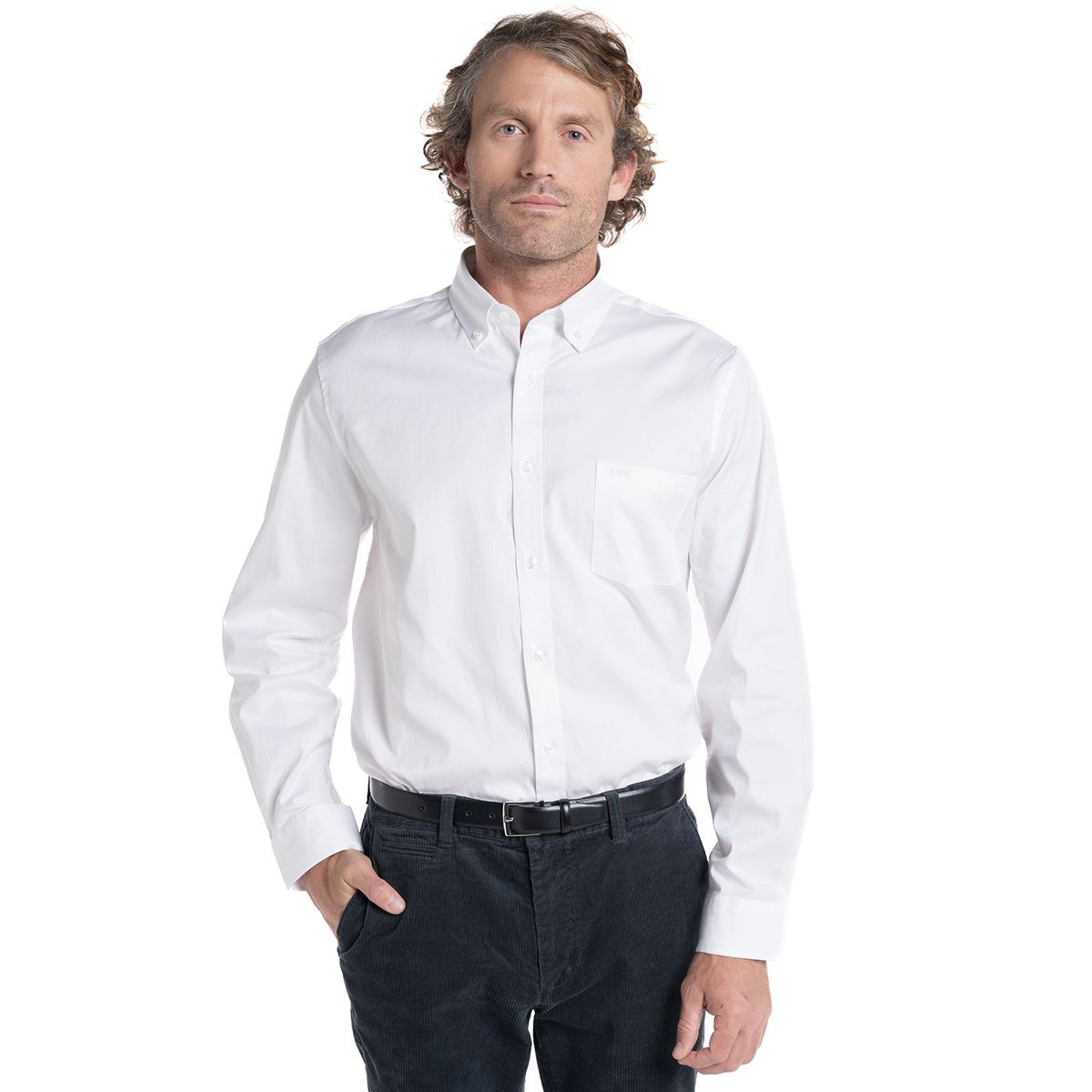 MCGREGOR - Camisa Hombre Oxford Manga Larga Crosby Algodón MCGREGOR