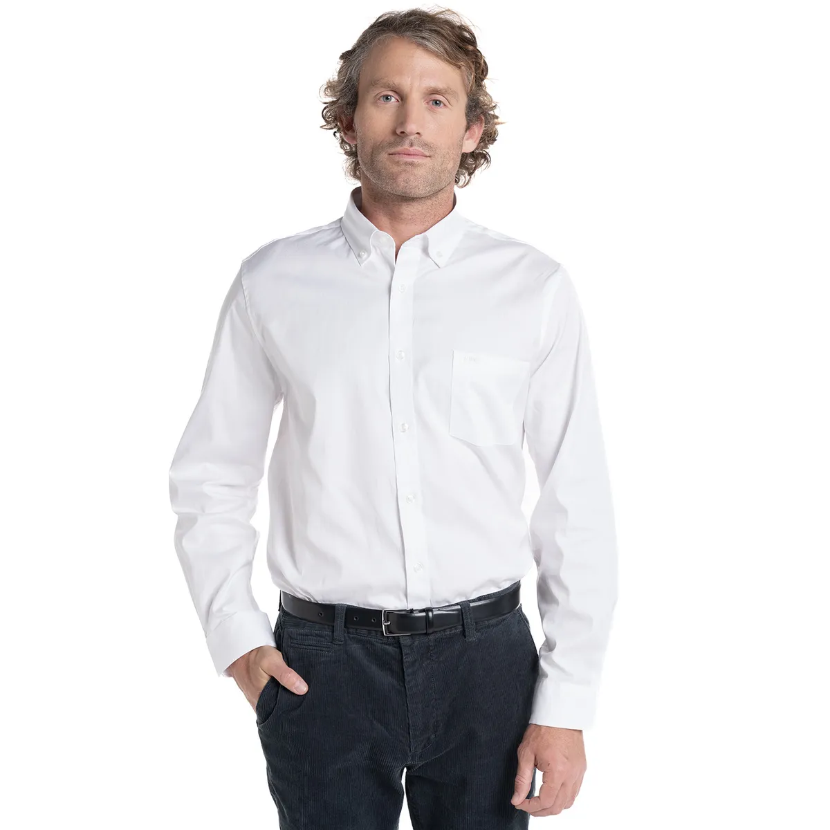 MCGREGOR - Camisa Hombre Oxford Manga Larga Crosby Algodón MCGREGOR