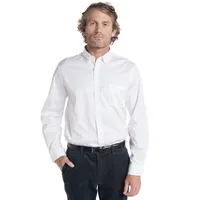 Camisa Hombre Oxford Manga Larga Crosby Algodón