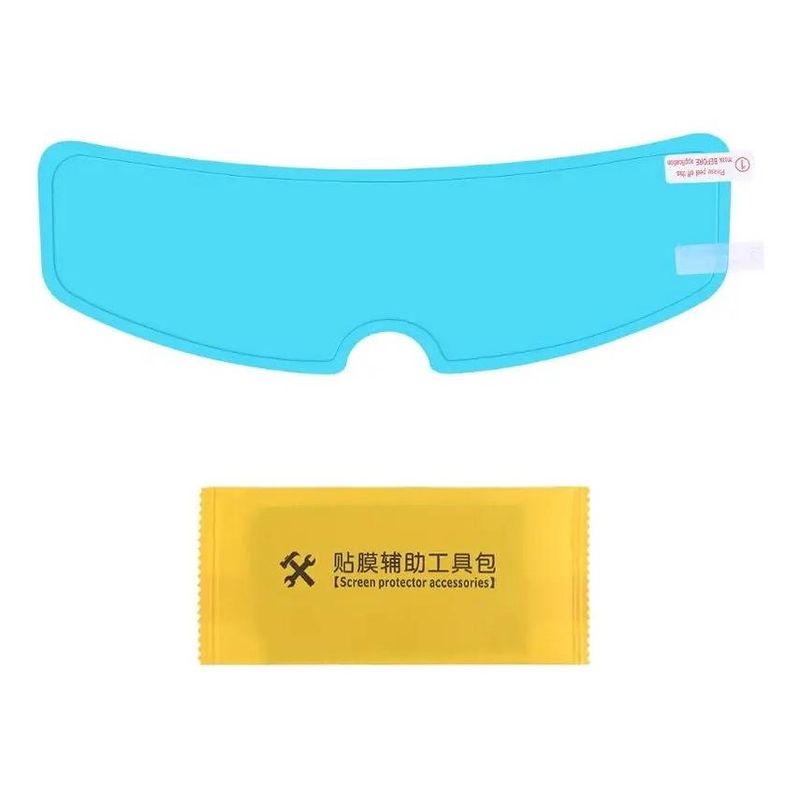 GENERICO - Película Antiempañante para Casco de Moto - Visibilidad Clara
