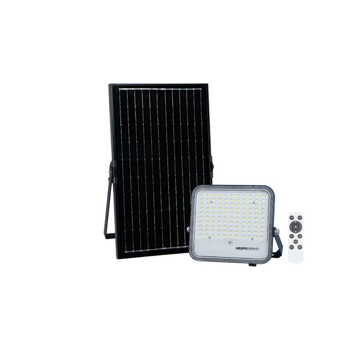BOSCO - FOCO PROYECTOR SOLAR LED + PANEL 200W