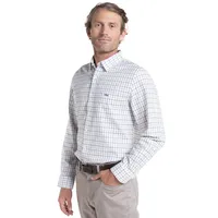 Camisa Oxford Hombre State Island Algodón Manga Larga Slim Fit