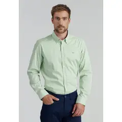 FEROUCH - Camisa Baltimore Smart Casual Verde