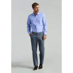 FEROUCH - Camisa Conroe Fr Azul