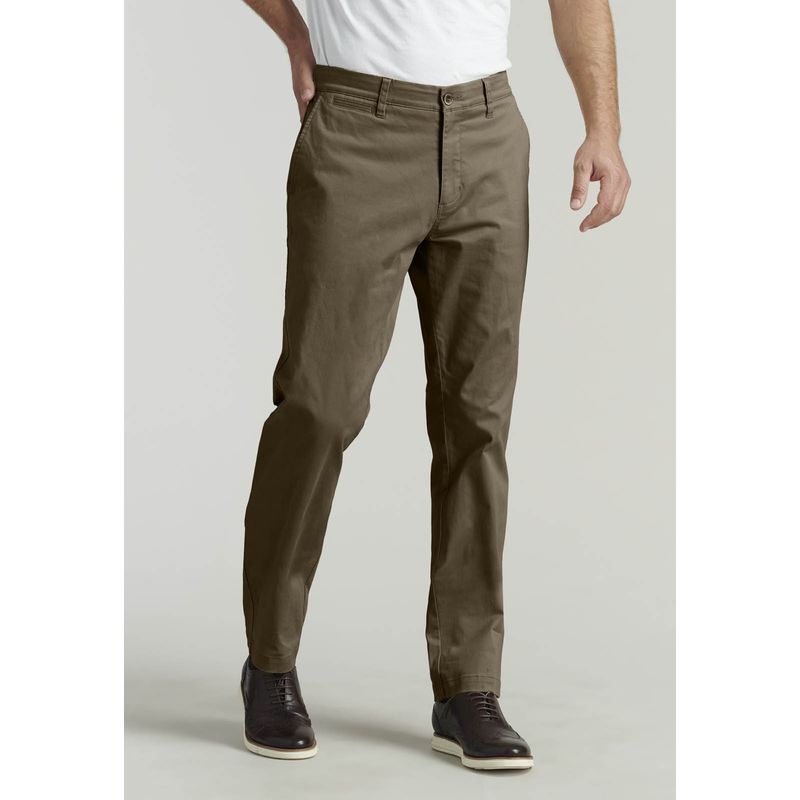 FEROUCH - Pantalón Twill Without Pleats L/33 Business Café Ferouch