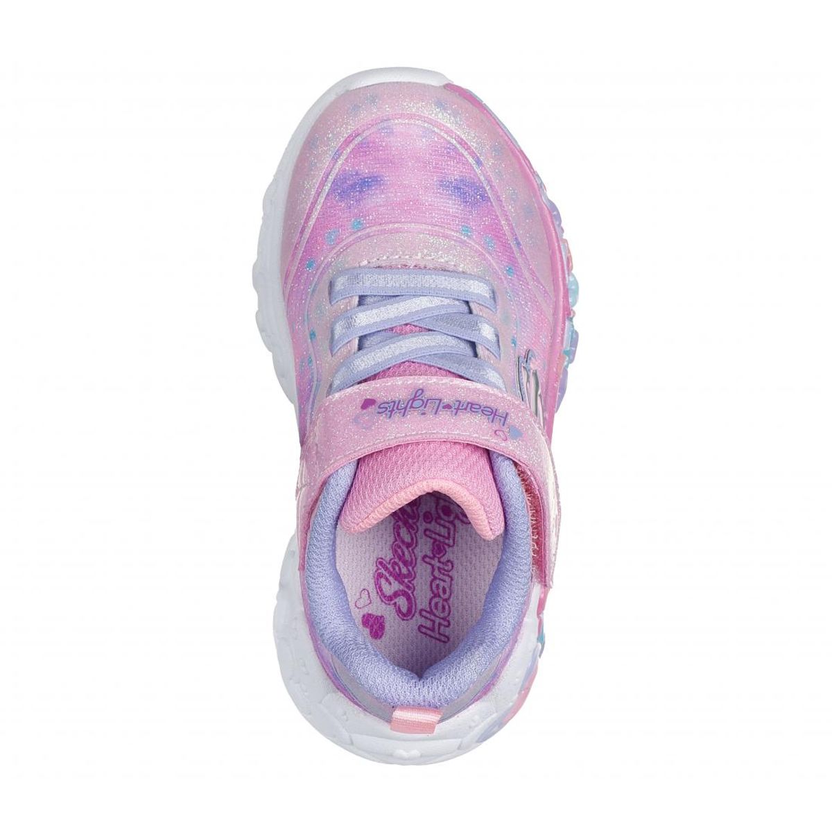 SKECHERS - Zapatilla Niña Eternal Heart Lights Rosado NLP Skechers