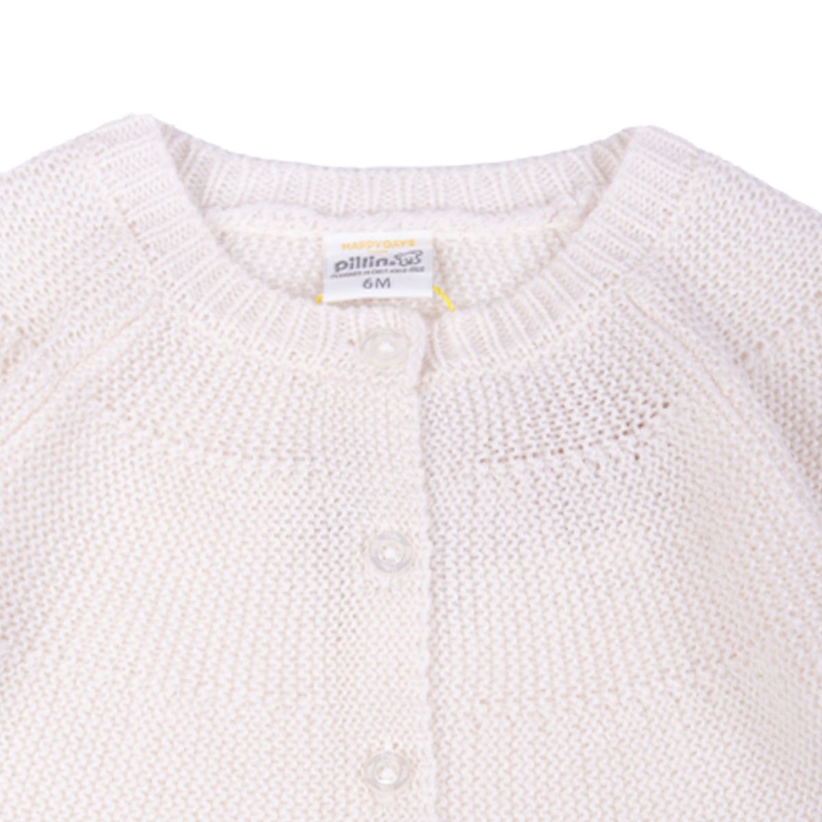 PILLIN - Polerón Bebe  Blanco Pillin  PVB517-25CRU