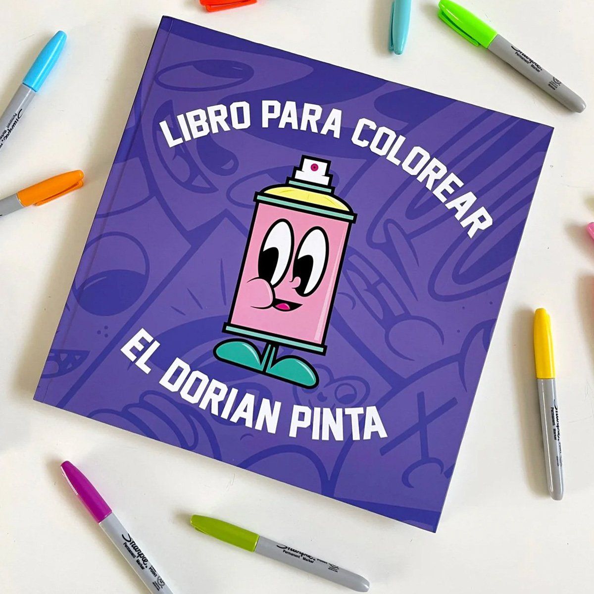 GENERICO - Libro para Colorear El Dorian Pinta Diego Zuñiga