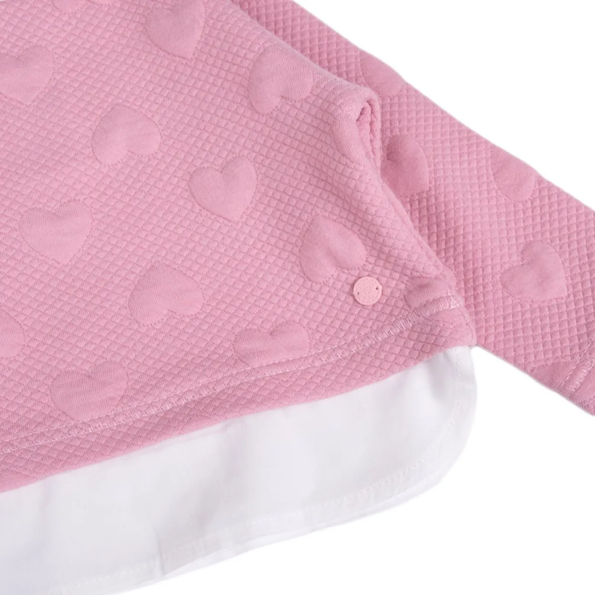 PILLIN - Polerón Bebe  Rosado Pillin ( PVB517-25ROS )