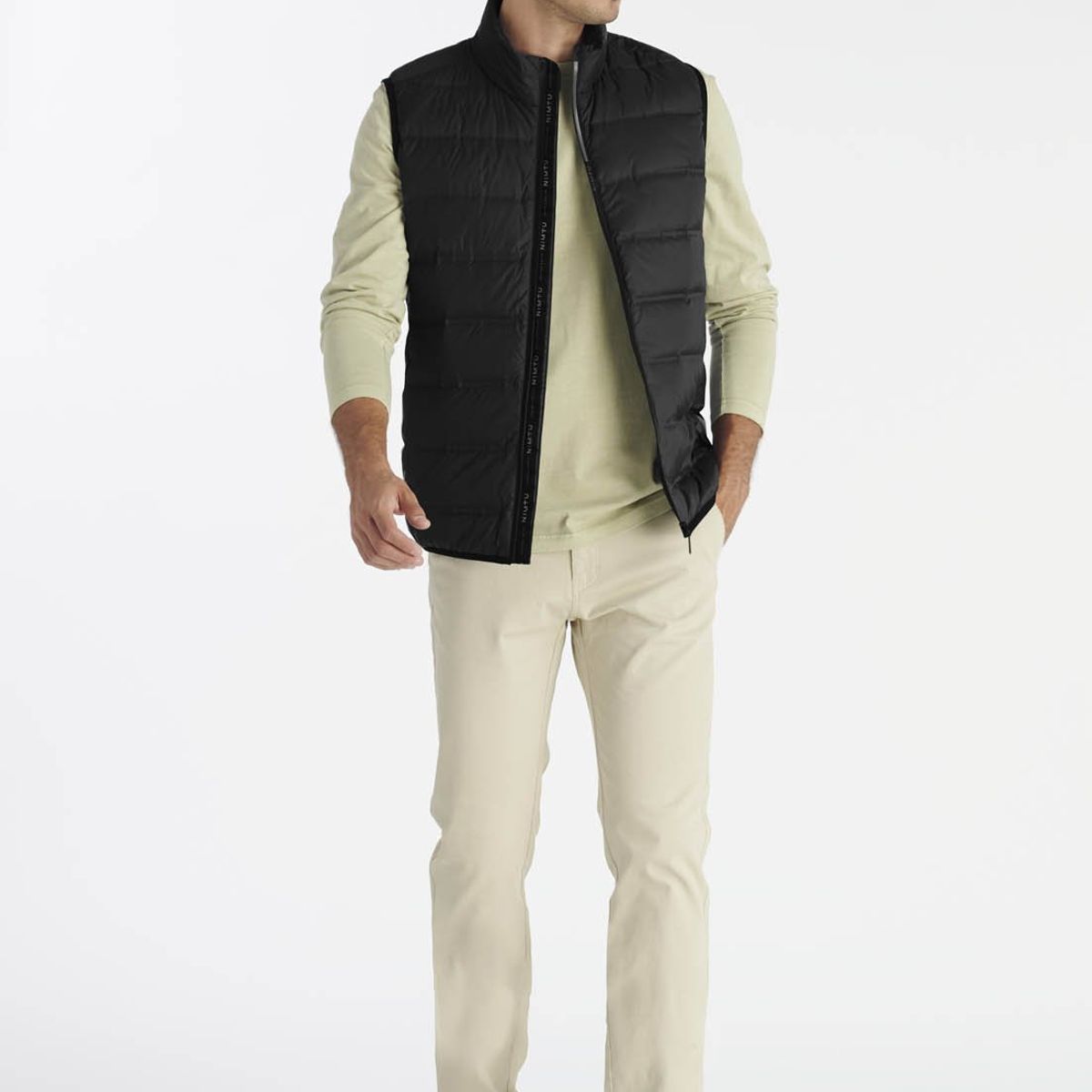 NIMTU - Vest Calbuco Casual Negro Nimtu