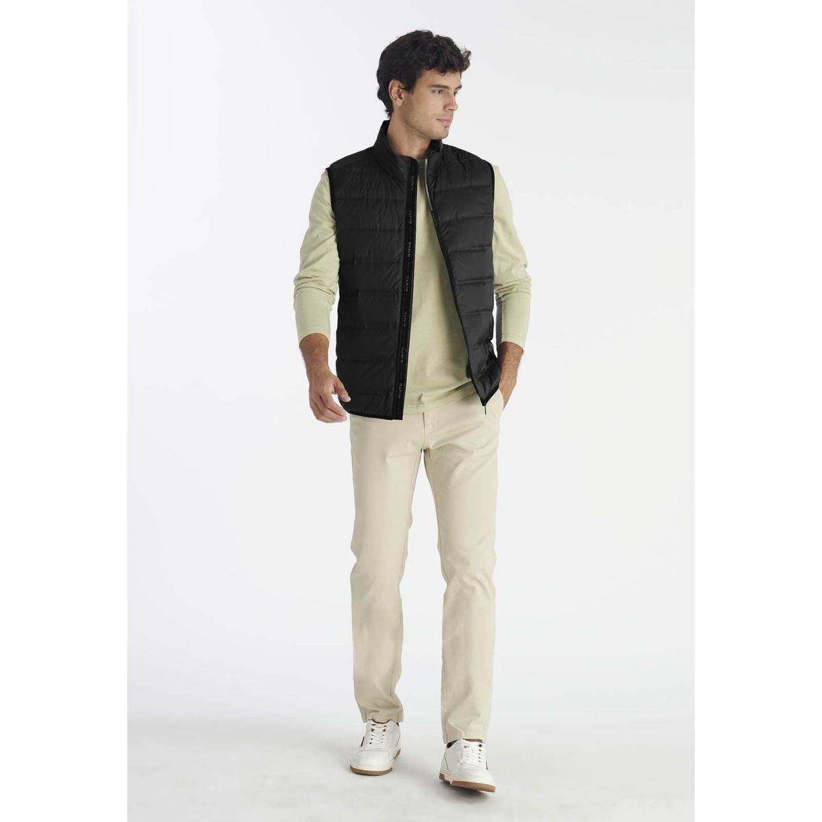 NIMTU - Vest Calbuco Casual Negro Nimtu