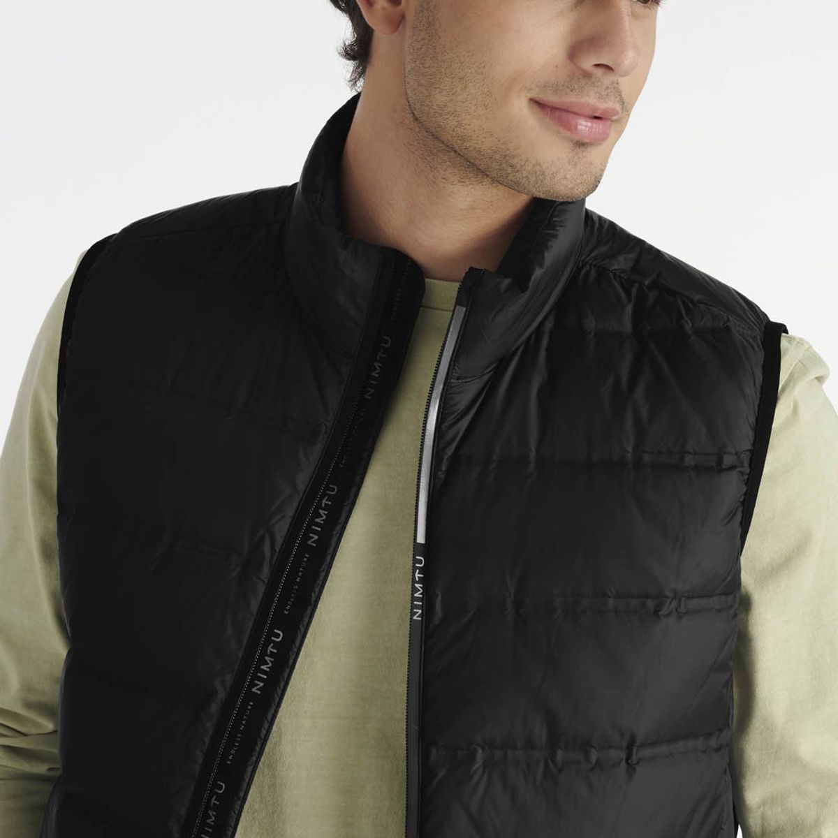 NIMTU - Vest Calbuco Casual Negro Nimtu