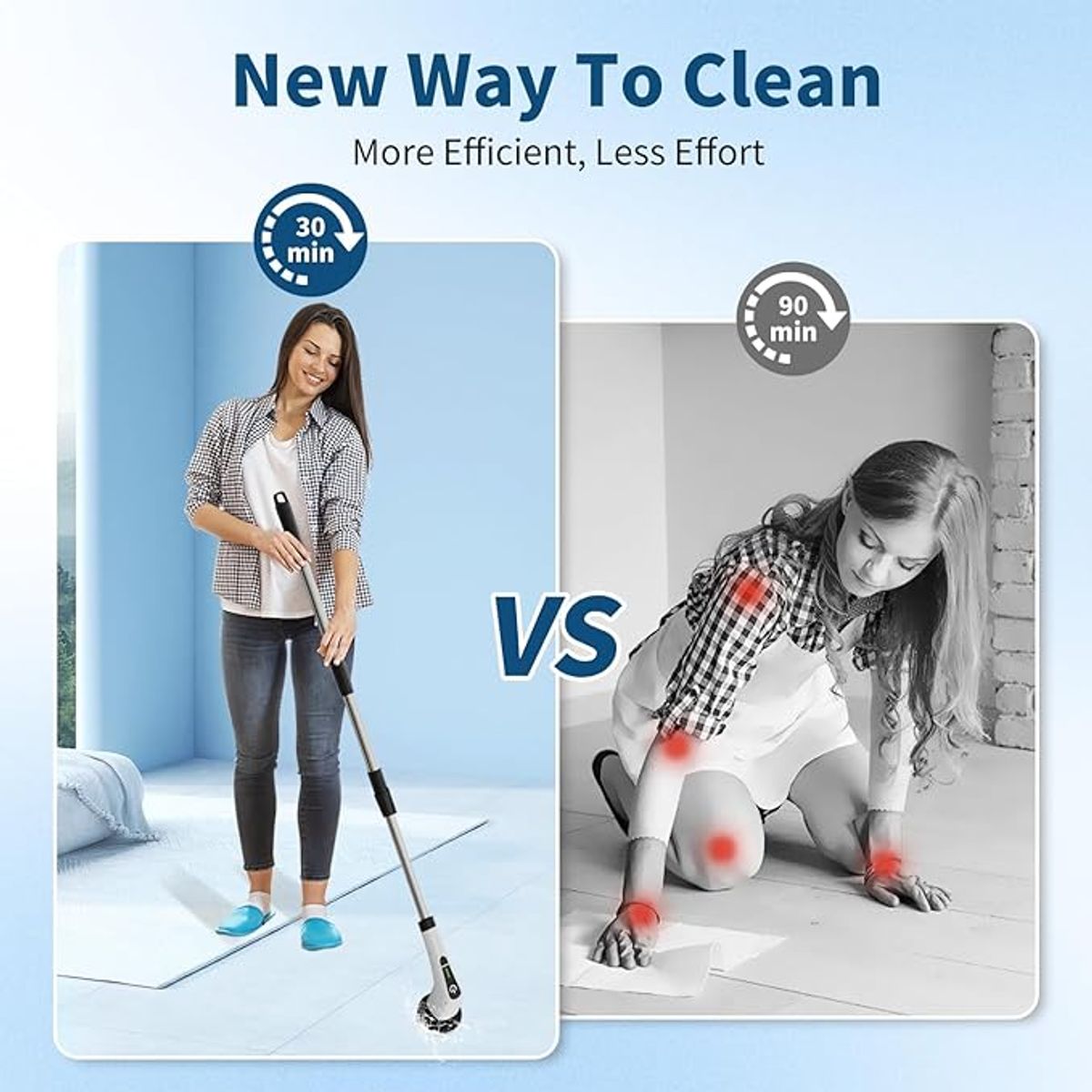 MOVI - CEPILLO DE LIMPIEZA ELECTRICO 9 EN 1