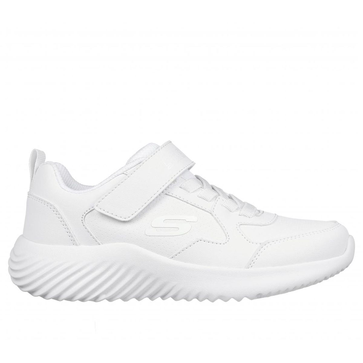 SKECHERS - Zapatilla Niño Bounder Power Study Blanco Skechers