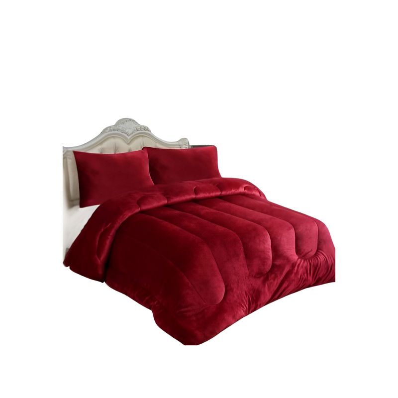 GENERICO - Cobertor Chiporro Liso Super King Invierno Plush 270x250cm