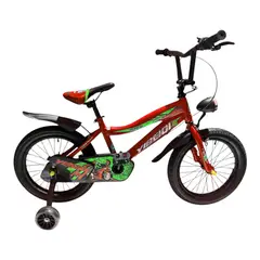 GENERICO - Bicicleta Infantil Aro 16 Roja
