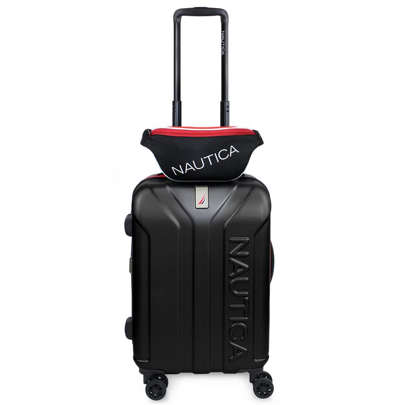 NAUTICA - Pack Maleta cabina Prime 10kg+ banano negro Nautica