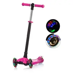 GENERICO - Patín Scooter Junior Niños Ruedas Luz Led
