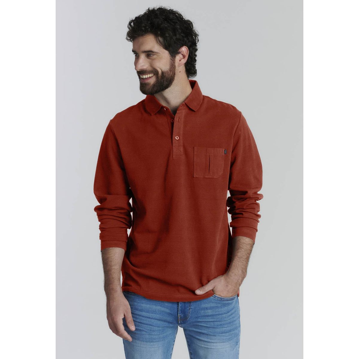 FEROUCH - Polera Delaware Fjs Rojo Ferouch
