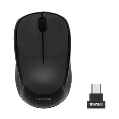 MAXELL - Mouse Nano Inalámbrico 1200dpi Tipo C Óptico