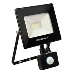 BOSCO - REFLECTOR LED 30W CON SENSOR DE MOVIMIENTO - Negro