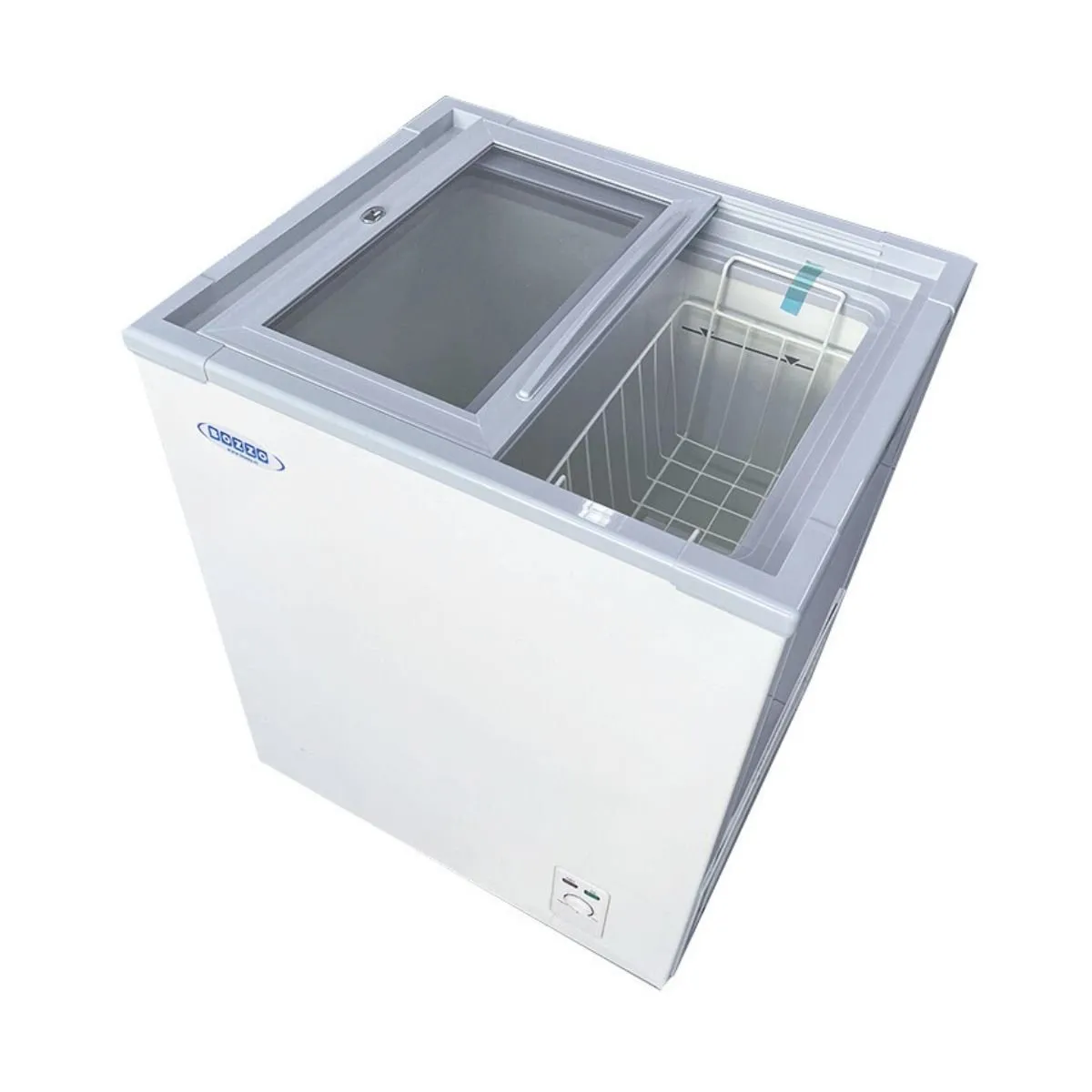 BOZZO - Congelador 100 lt Freezer Tapa Vidrio